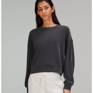 Softstreme Perfectly Oversized Cropped Crew (turquoise)